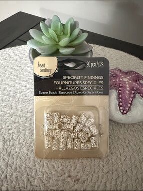 Bead Landing Silver Spacer Beads - Pack of 20